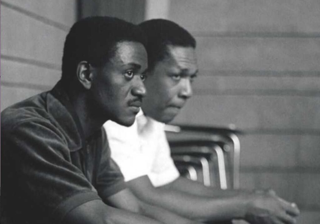 Pharoah Sanders and John Coltrane